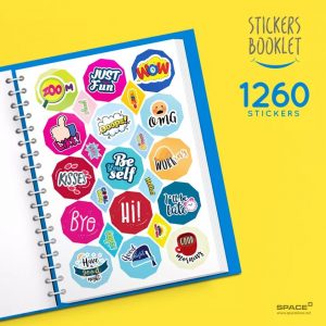⁦Booklet 1260 Stickers⁩ - الصورة ⁦9⁩