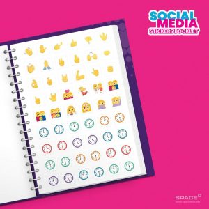 ⁦Booklet 1260 Stickers Social⁩ - الصورة ⁦20⁩