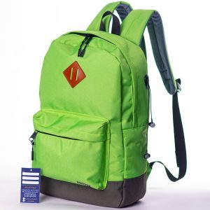 ⁦أخضر فاتح - شنطة الظهر اليومية⁩ - الصورة ⁦1⁩