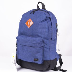 ⁦كحلي كتان - شنطة الظهر اليومية⁩ - الصورة ⁦1⁩