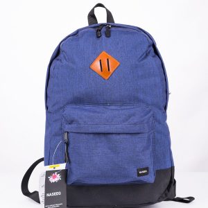 ⁦كحلي كتان - شنطة الظهر اليومية⁩ - الصورة ⁦3⁩