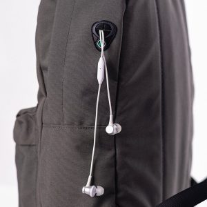 ⁦رمادي غامق - شنطة الظهر اليومية⁩ - الصورة ⁦4⁩