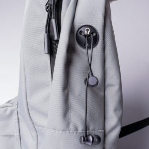 ⁦رمادي فاتح - شنطة الظهر اليومية⁩ - الصورة ⁦14⁩