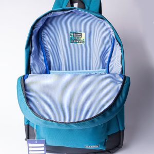 ⁦أخضر بترولي - شنطة الظهر اليومية⁩ - الصورة ⁦8⁩